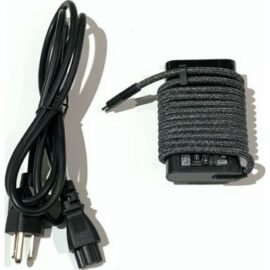 HP Replacement L45962-007 65W USB-C Slim Power Adapter, AC 100-240V, 50/60Hz, Power Saving, Black | L45962-007